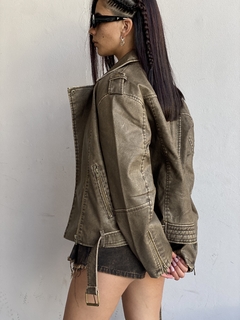 campe eco cuero batik Brown - Ríe Victoria