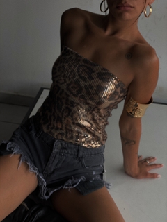 TOP ANIMAL PRINT - Ríe Victoria