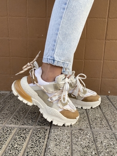 Zapatillas KIOTO beige - comprar online