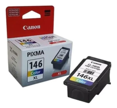 Cartucho de tinta inkjet original Canon 146 color - CL-146XL