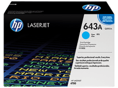 Cart de toner ori HP 643A - Q5951A
