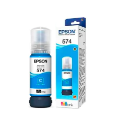 Tanque de tinta inkjet original Epson 574 cian - T574220
