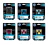 Cartuchos de tinta inkjet originales HP 02 (Pack 6 colores)