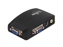 CONVERSOR RCA O S-VIDEO A VGA