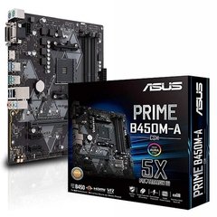 MOTHERBOARD ASUS AM4 PRIME B450M-A BOX M-ATX
