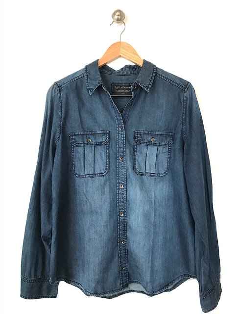 Talita Kume - Camisa Jeans 44