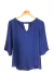 Shoulder - Blusa Azul M