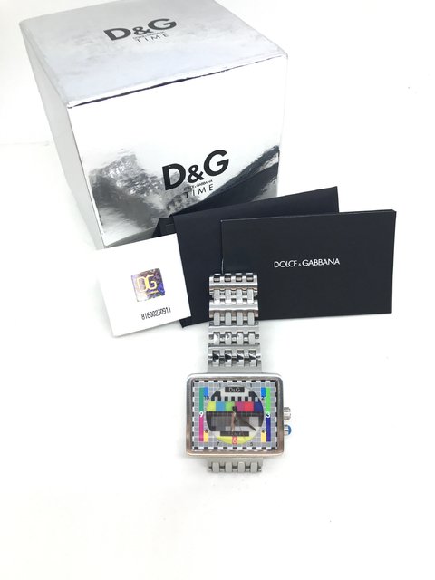 Dolce & Gabbana - Relógio Unissex em Aço Inox