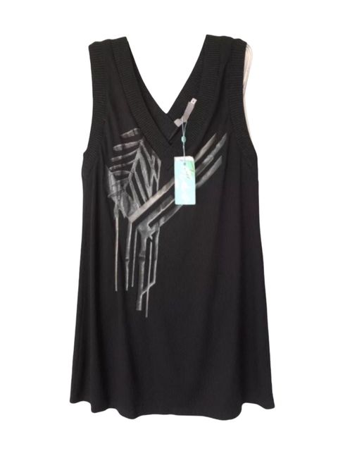 Más Animale Vestido Preto M