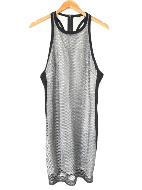 Vestido John John Metalizado - M