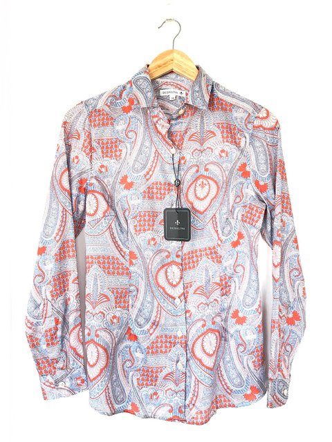 Dudalina - Camisa Fem Estampada - Tam. 38 - comprar online