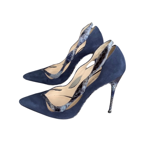 Scarpin Alexandre Birman 37 BR Marinho