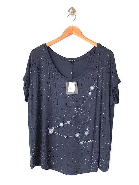 Dudalina - Blusa Signo Azul G