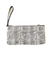 Furla Clutch Couro Preto e Branco - comprar online