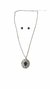 Kit Colar com Medalhão e brincos - PinkSquare  |  Moda online | Roupas e Acessórios Femininos  