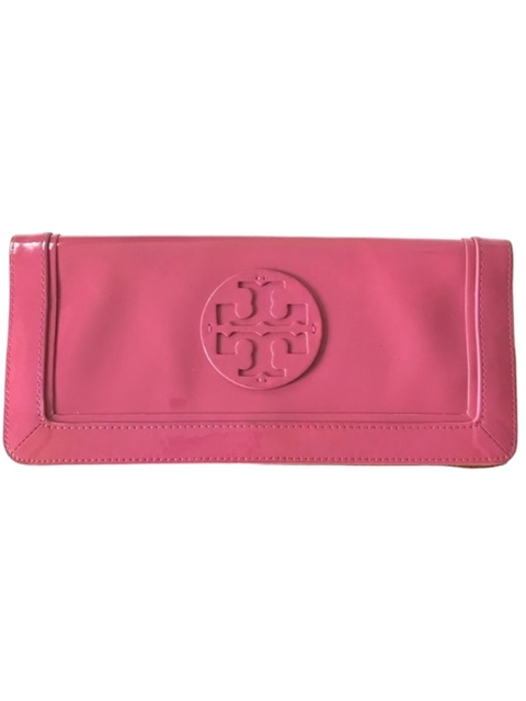 Clutch Tory Burch Verniz Pink
