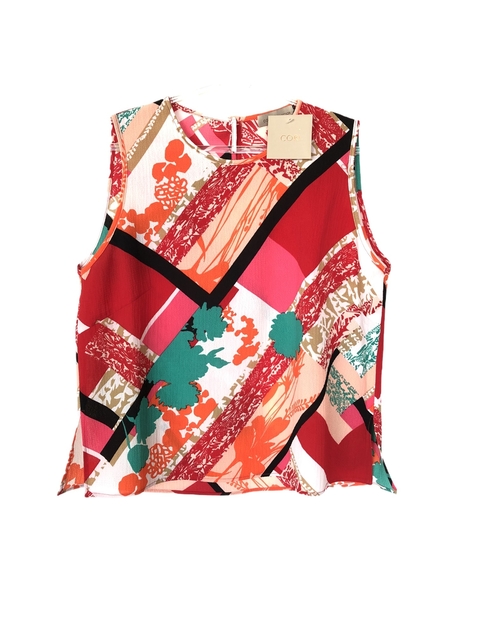 Cori Blusa colorida G