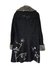 Desigual - Casaco Preto com Flores - 44 Europeu na internet