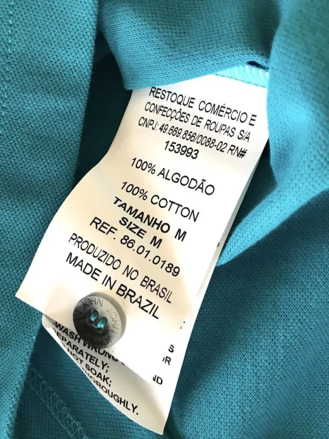 John John Camisa Polo - M - loja online
