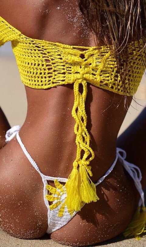 Biquíni Veronica Crochê
