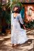 Vestido Edineiva Crochê