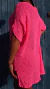 Vestido Mini Laura Rosa Crochê - comprar online