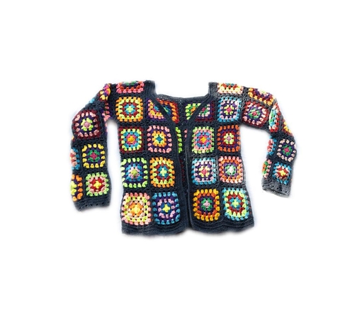 Cardigan Valnice Crochê