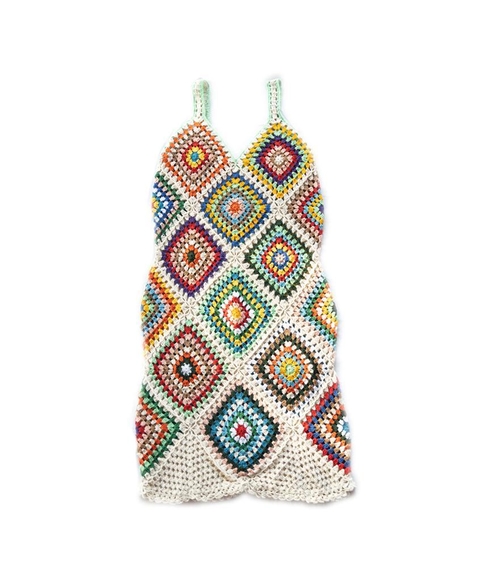 Vestido Angelica Crochê