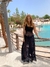 Vestido Raimunda Preto Crochet na internet