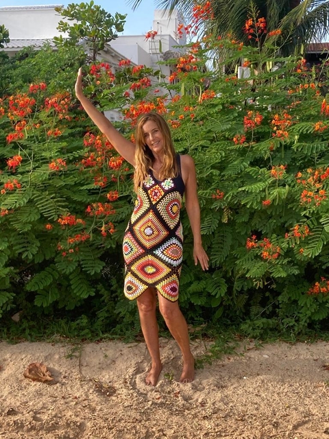Vestido Íris Crochê