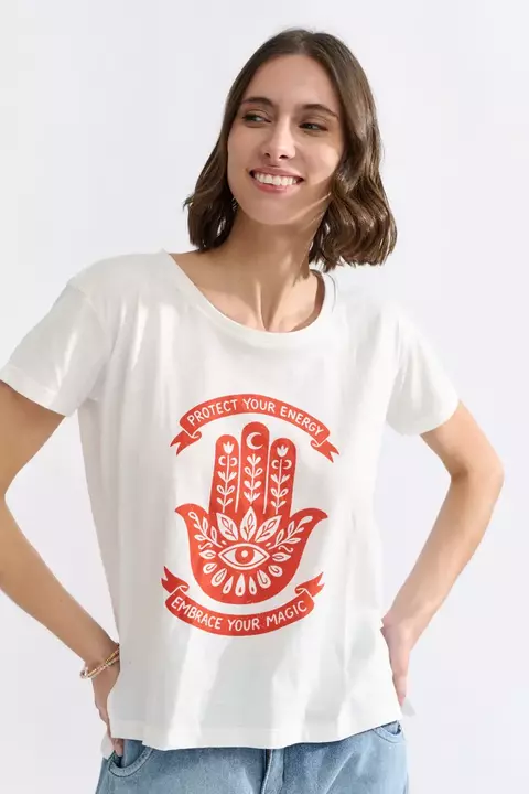 Remera Hamsa SANTA BOHEMIA