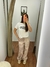 Jean wide leg Print Rose - comprar online