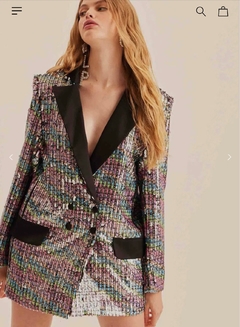Vestido De Paetê Oversized Lança Perfume - comprar online