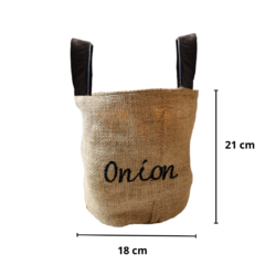 Cesto de Arpillera Onion - comprar online