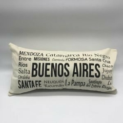 Almohadón Ciudades en internet