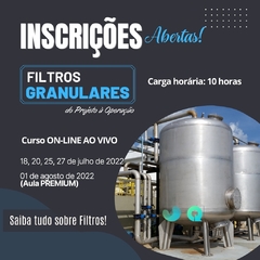 Curso Online Filtros Granulares do Projeto à Operação