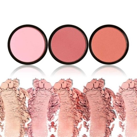 Blush acetinado - 6 cores