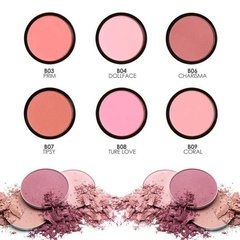Blush acetinado - 6 cores - comprar online