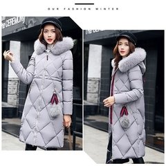 Sobretudo de Nylon para Neve com Pompom - 8 cores - Fashion Beauty Store