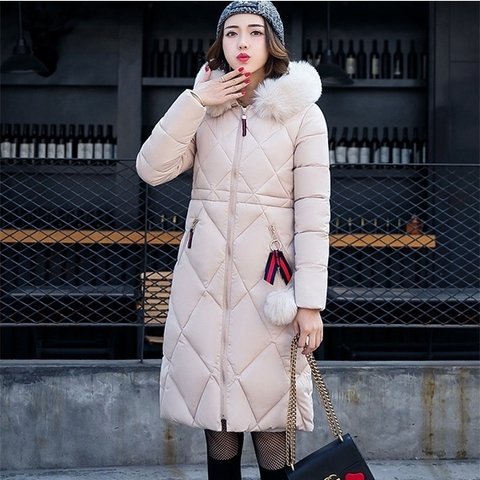Sobretudo de Nylon para Neve com Pompom - 8 cores