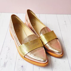 Chatita Maitena Dorada - I Love My Bags & Shoes