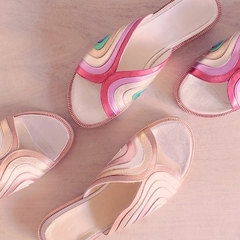 Sandalias Rainbow Dorada en internet