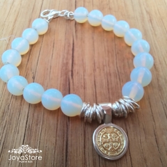 PULSERA de OPALINA CON DIJE