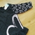 roupa para bebê menina enxoval conjunto coração preto rosa