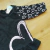 roupa para bebê menina enxoval conjunto coração preto rosa