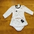enxoval bebê menina poá cachorrinha branco preto body
