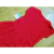 vestido natal mamãe noel menina vermelho