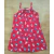 vestido regata menina 2 vermelho