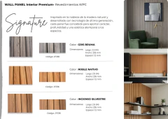 Signature Línea Premium - Revestimiento de Pared Interior - Roble Nativo- Cod.JF336 - comprar online