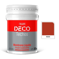 Membrana Líquida Impermeabilizante Deco Techos Tersuave x 20 Kgs. - tienda online